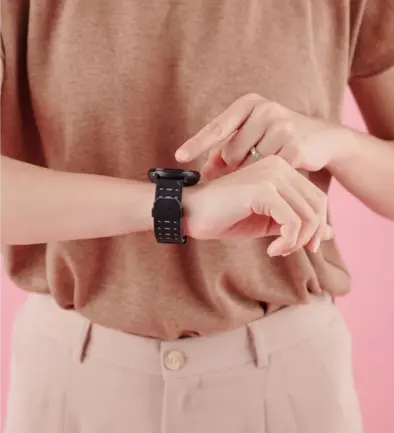 Woman smartwatch